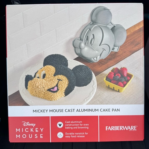 🚫SOLD🚫 Farberware Disney Mickey Mouse Cake Pan - Picture 6 of 9